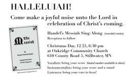 Messiah Sing Along
